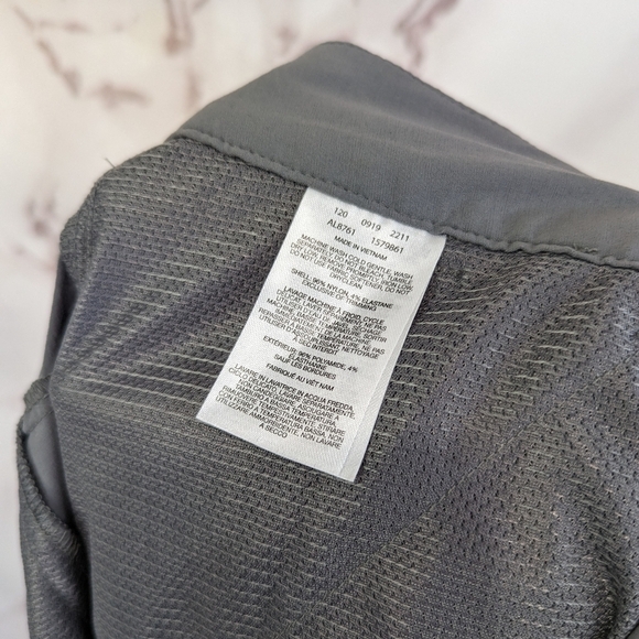 Columbia Pants Womens 16 R Roll Up Convertible Gray Nylon Hiking Camping Commute - Picture 11 of 13